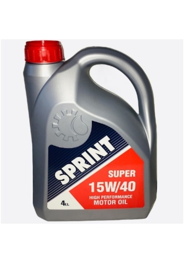 Sprint 15W-40 Motor Yağı 4 L