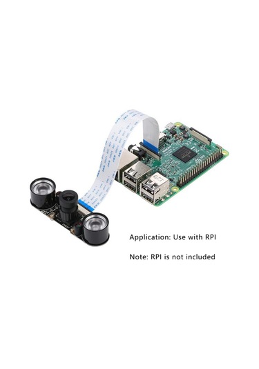 Raspberry Pi 3 B+ 4 B Kamera Gece Görme Kamera Ayarlanabilir Odak Modülü 5mp Ov5647