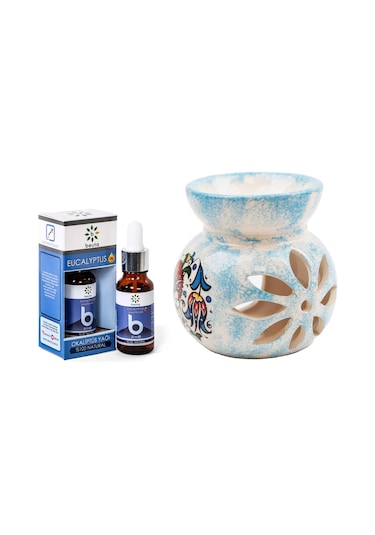 Beuta Okaliptus Yağı 20 ML + Seramik Buhurdanlık