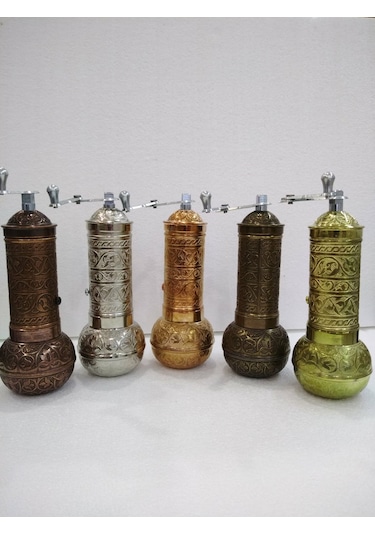 Gümüş Değirmen Osmanlı Motifli Kahve ve Karabiber Öğütücü