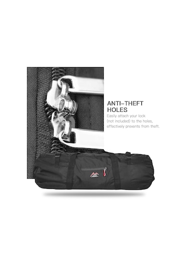 Feelnature Outdoors-75x26x26cm Açık Bagaj Çanta Çadır Saklama Çantası Yürüyüş Kamp,siyah Diğer