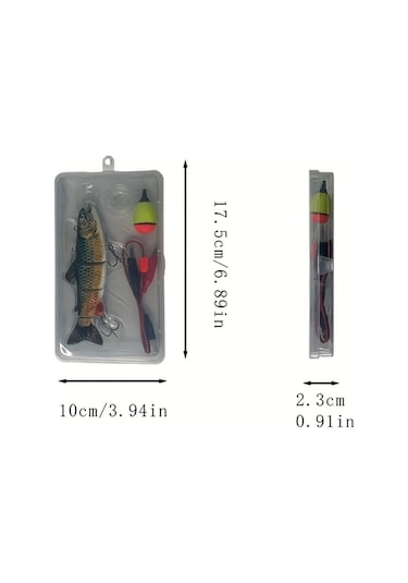 Fochsia Şarj Edilebilir Led Işıklı Robot Yapay Yem Gümüş Renk 4 Kademeli Yüzme Şekilli Elektrikli Sallanır Balık Yemi