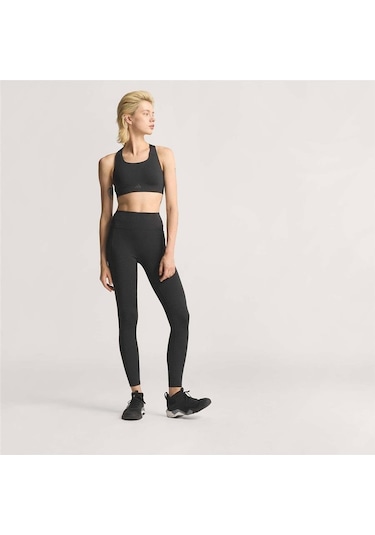 Adidas Kadın Siyah Tayt Opt Pl 7/8 L Jz1271 SiYAH