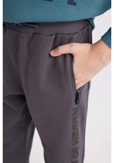 DeFacto Erkek Çocuk Beli Paçası Lastikli Kalın Eşofman Altı D3008A824WNAR150