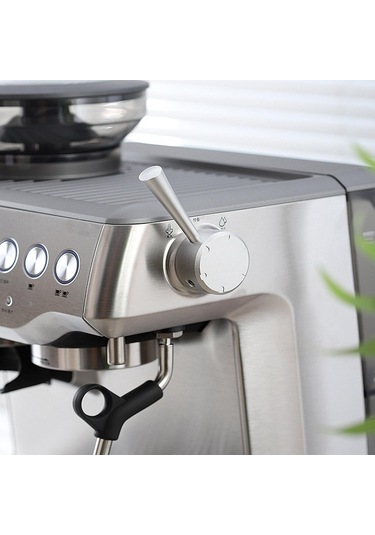 Homyl Kahve Makinesi Buhar Kolu Anahtarı Düğmesi Için Yedek Düğme Gümüş