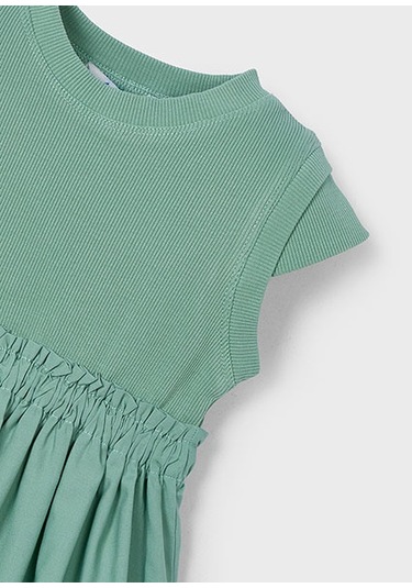 Mayoral Kız Çocuk Yazlık Elbise 3927 Yeşil