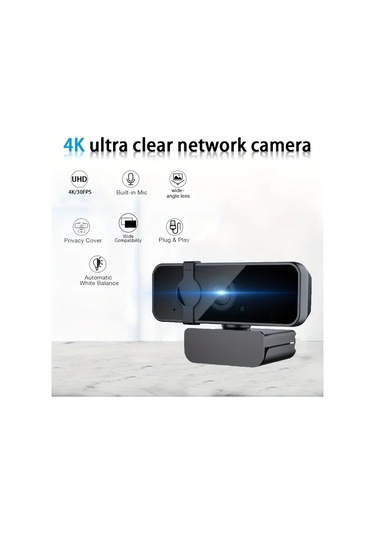 Dashanshop 4k Usb Ağ Kamerası Yüksek Kaliteli Video Akışı Kolay Kurulum Toplantı Ve Etkinlikler