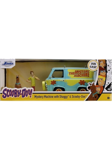 Jada Mystery Machine With Shaggy % Scooby Doo 1/24 Model Araba
