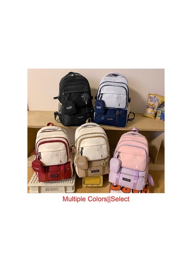 Geeksen 2024 Yeni Büyük Kapasiteli Su Geçirmez Sırt Çantası - Okul Ve Seyahat İçin Çok Renkli