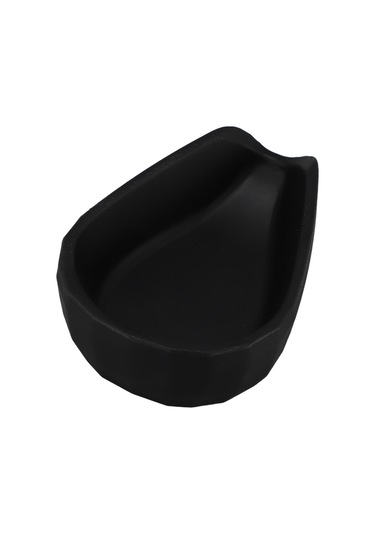 Kosona Gıda Grubu Silikon Kahve Fıstığı Ölçüm Kasesi - Dökme Engeli, Ölçüm Kabı, Gösterim Tabağı - Siyah Siyah