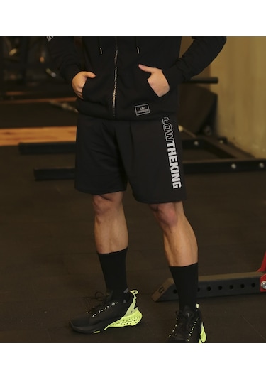 Kingsize Follow The King Stretch Şort Siyah Siyah