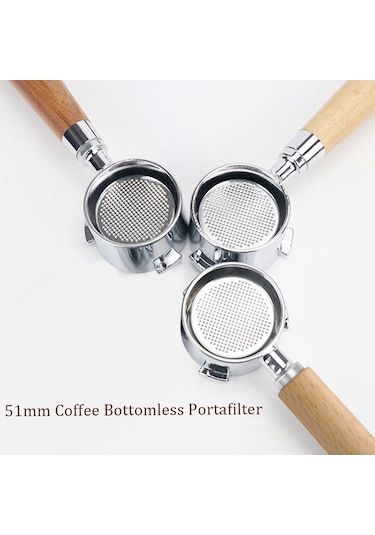 Aoresac Kahve Dipsiz Portafilter Filtre Sepeti Ve Delonghi Tip 3 51 Mm Diğer