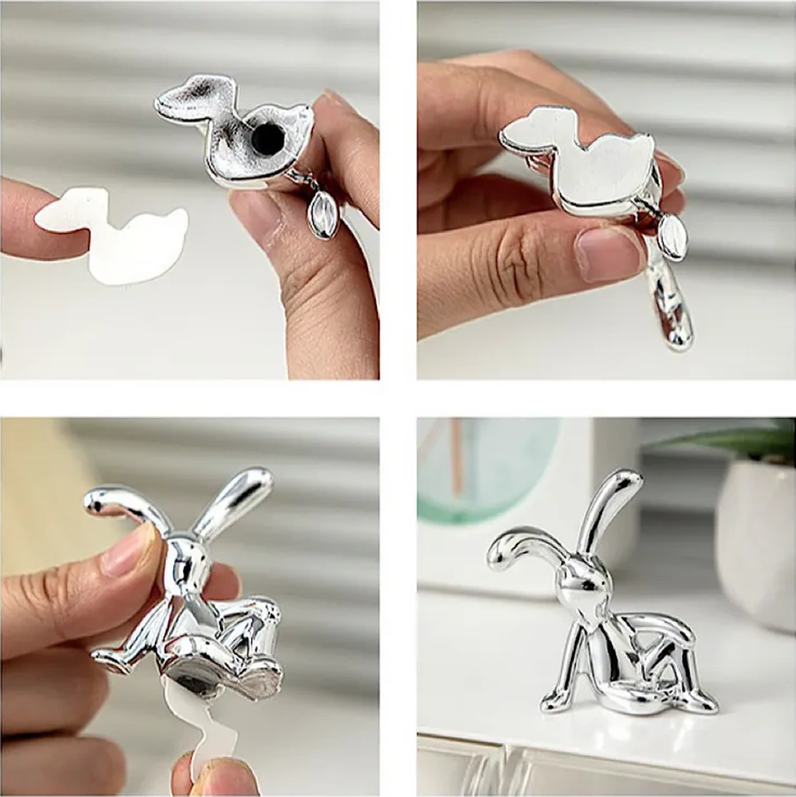 Mıshek Goods Araba Oyuncak Hayvanları Tavşanlar 2'li Set 265696431