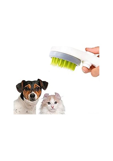 Geekyou Evcil Hayvan Duş Başlığı - Köpek Ve Kedi İçin Masajlı Banyo Hortumu Gri Gri