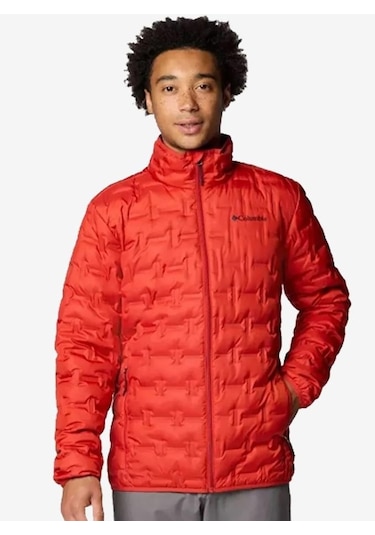 Columbia Wo8412 Delta Ridge Iı Down Jacket Erkek Mont Kırmızı