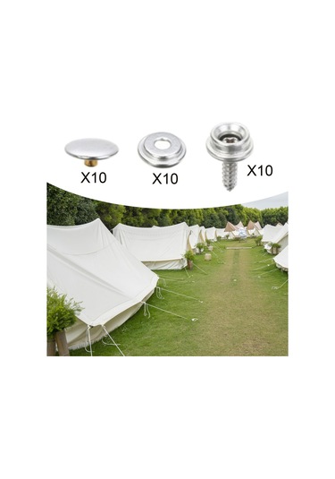 Suntek Magideal Metal Çıtçıt Düğmeler Kot Ceketler Sağlam Deri 10-takım