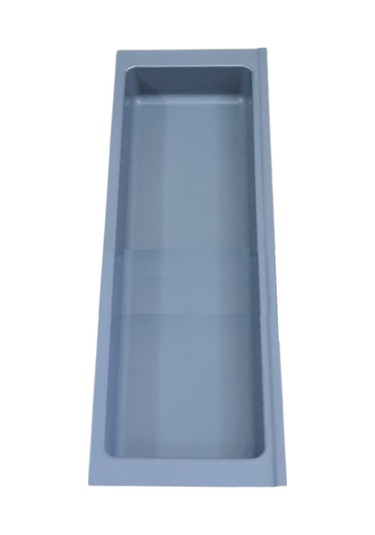 Mutfak Çekmece Içi Tek Bölmeli Kaşıklık, Antrasit, 16cm X 48cm Antrasit