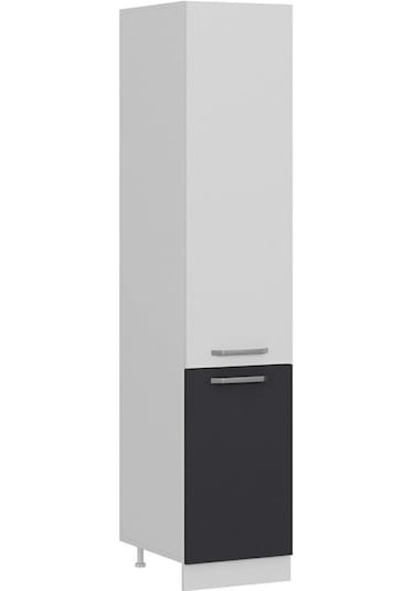 Minar 45 Cm Mutfak Boy Dolabı - Beyaz/antrasit D45-a1