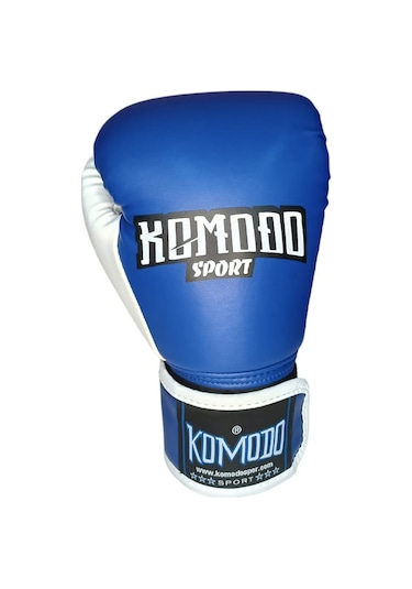 Komodo Sport Boks Eldiveni/kıck Boks/muay Thai Eldivenleri Mavi