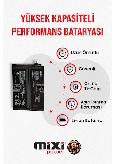 Oneplus 11 Uyumlu Tam Kapasite Batarya 1 Yıl
