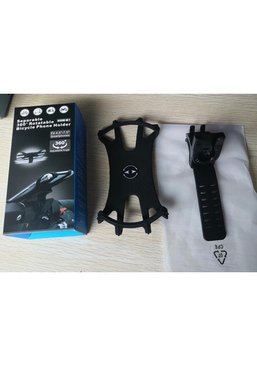 Padalink Bisiklet Ve Motosiklet İçin Gps Telefon Tutucu, Dışarıda Kullanıma Uygun, 8 Parmaklı, Çabuk Kurulabilir Araç Sabit Aparatı Siyah