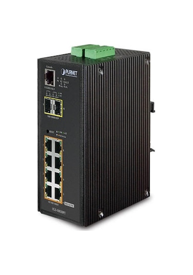 Planet Pl Igs 10020Pt 8 Port Gigabit Poe 2 Port Sfp 240W Endüstri