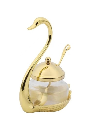 Westworld Seramik Çeşni Tencere Porselen Şekerlik Altın Tuz Kapları Biber Kutuları Mutfak Dekoru