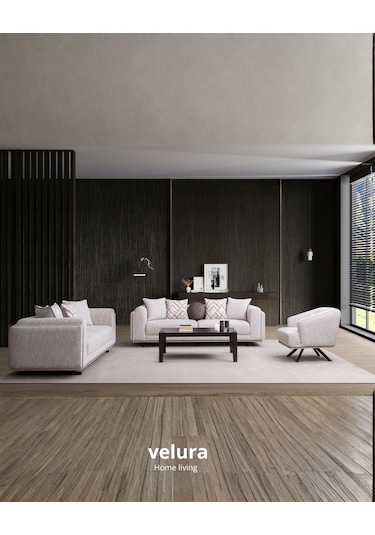 Umay 3+3+1+1 Koltuk Takımı & Oturma Grubu Beyaz