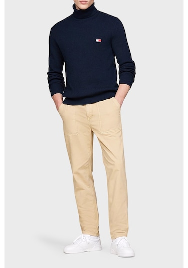 Tommy Jeans Erkek Kazak Dm0dm19434 C1g Lacivert Lacivert
