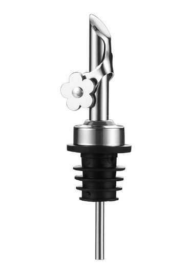 Youtek 304 Paslanmaz Çelik Otomatik Açılıp Kapanan Sızıntısız Yağ/wine/sos/sirke Fişi - Gül Rengi Çiçek Desenli Cam Şişe Tıkanırtı Diğer