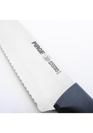 Pirge Gastro Şef Bıçağı Dişli Gri 25 Cm 37174 Gri