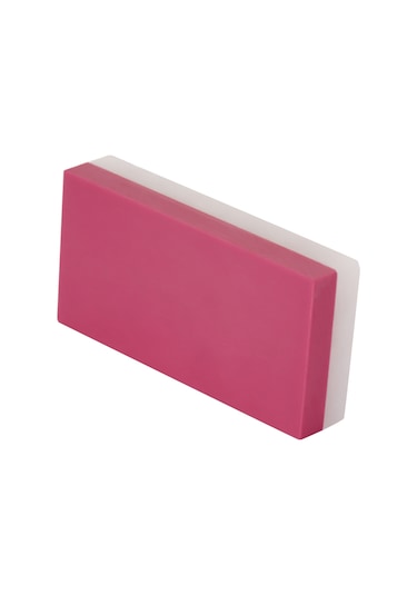 Springsun Çift Taraflı Gritli 3000/10000 Gümüş Ahenkli Ruby Taşlı Bıçak Kesici, Gözlük, Cam Temizleyici - 50x25x10mm