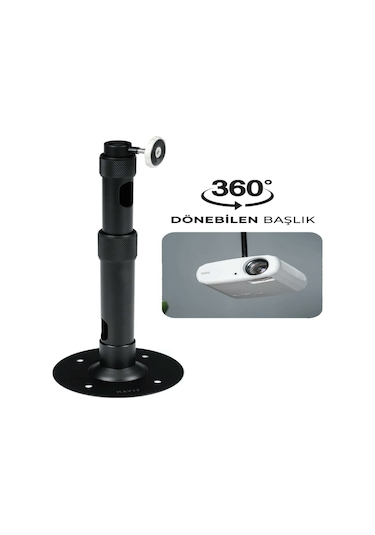 Havit PA304 360 Derece Dönebilen Projeksiyon Tavan Askı Aparatı