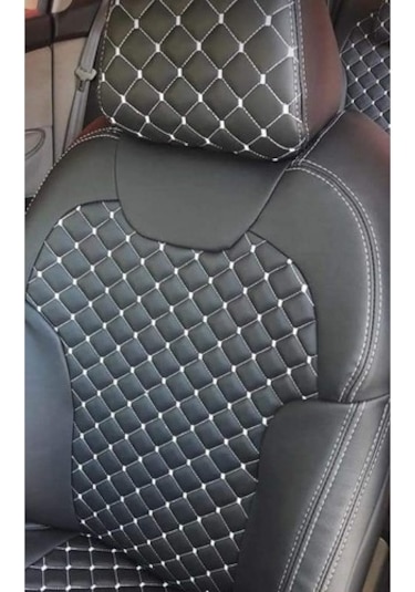 Citroen C5 Araca Özel Deri Oto Koltuk Kılıfı (370479347)