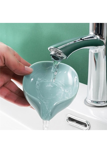 2 Adet Gri Vantuzlu Su Giderli Sabunluk Şık Tasarımlı Su Tutmaz Katı Sabunluk Diğer