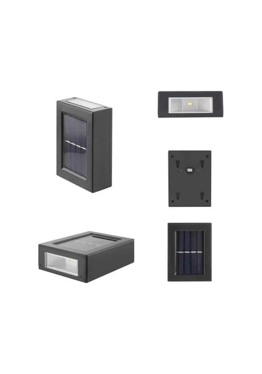 Bahçe Aydınlatması Solar Güneş Enerjili Dekoratik Led Işıklı Lamba Çok Renkli