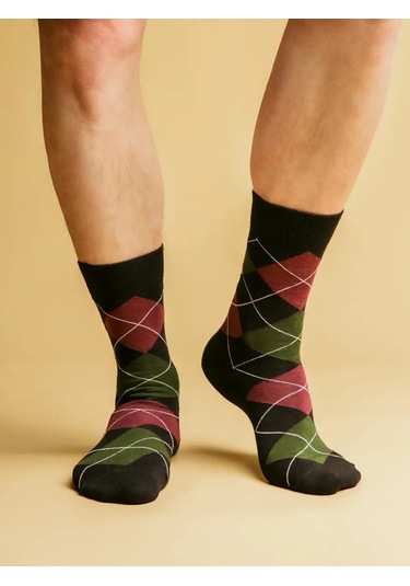 Nosko Uzun Çoraplar 4 Çift 240582328 Yeşil