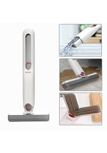 180 Derece Döner Tezgah Pencere Cam Silme Aparatı Mini Mop