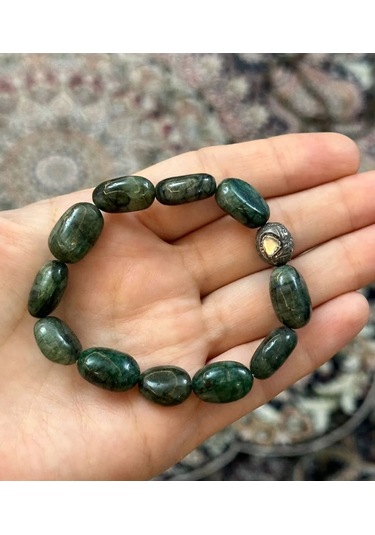 Zümrüt Ve Elmas Bileklik 068