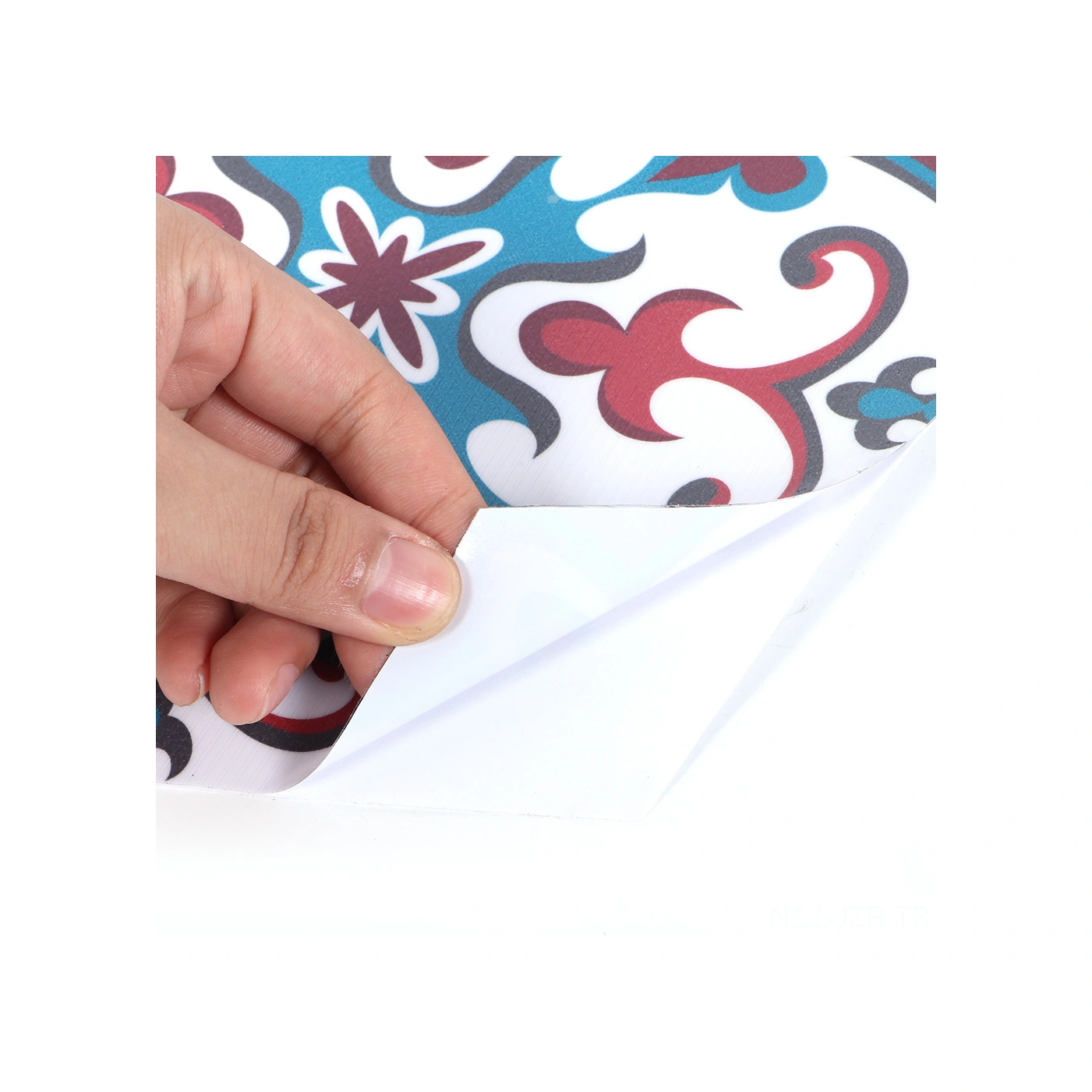 Geeroyoo Pvc Hexagon Dekoratif Zemin Çiviği - Otomatik Yapışkan, Su Geçirmez, Ev Dekoru İçin Mükemmel 10 Adet Diğer