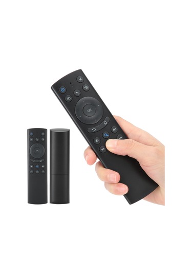 Konesam G20bts Bluetooth 5.0 Kumanda Fare, 6-eksenli Jiroskop, Android Tv Kutusu Ve Akıllı Tv İçin, 18 Tuş, 10m Mesafe, Plug And Play Pil Yok