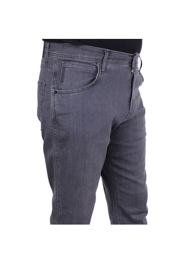 Twister Vegas 132-307 Antrasit Yüksek Bel Rahat Paça Erkek Jeans Pantolon Antrasit