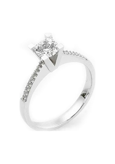 Engingold  14 Ayar Altın Tektaş Yüzük Ask1033