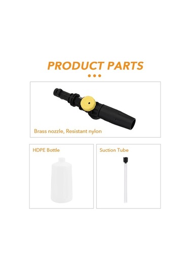 Besthome1 250ml Ayarlanabilir Köpük Konsantrasyonlu Yüksek Basınçlı Püskürtme Şişesi