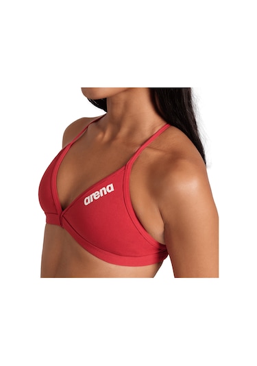 Arena Team Swim Top Tie Back Solid Kadın Kırmızı Yüzücü Bikini Üstü 004768450 Kırmızı Arena Team Swim Top Tie Back Solid Kadın Kırmızı Yüzücü Bikini Üstü 004768450 Kırmızı
