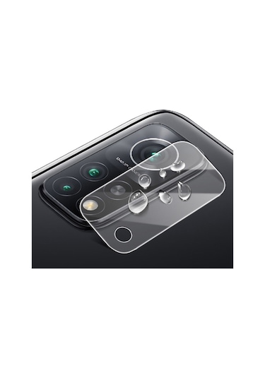 Xiaomi Mi 10T Pro Tempered Cam Kamera Koruyucu Şeffaf (483263859)