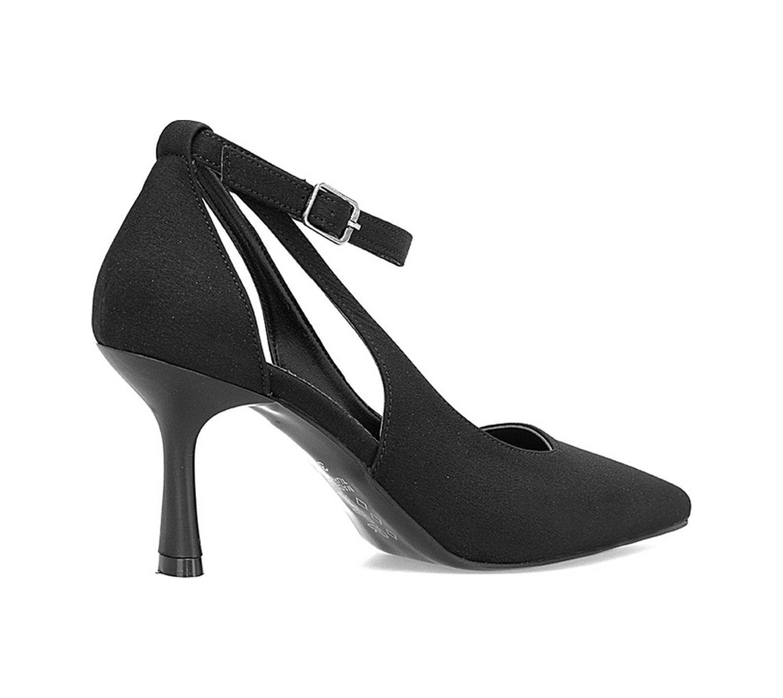 Elit 25kmst1117z Kadın Klasik Topuklu Ayakkabı Siyah Siyah