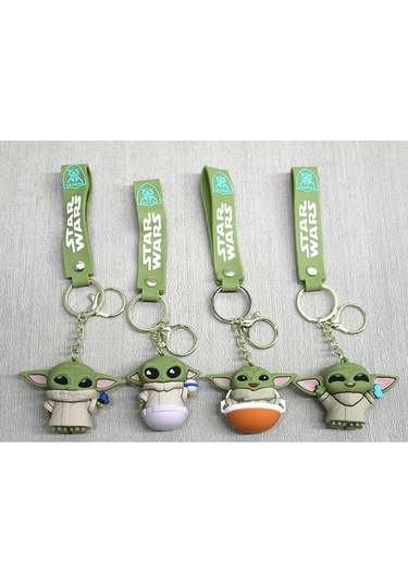 Baby Yoda Silikon Anahtarlık Karakter Figürü Alk4268 Lisinya