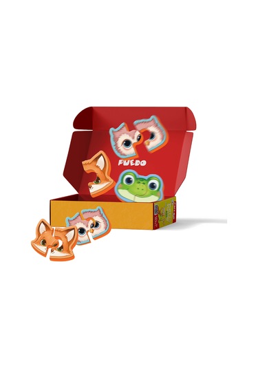 Puedo Puffy Puzzle Forest Animals