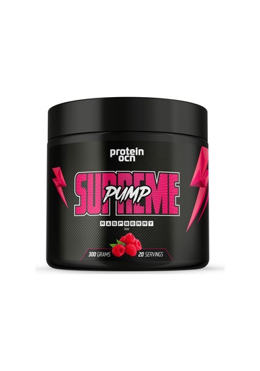 Proteinocean Supreme Pump Ahududu Stim Free - 300g - 20 Servis